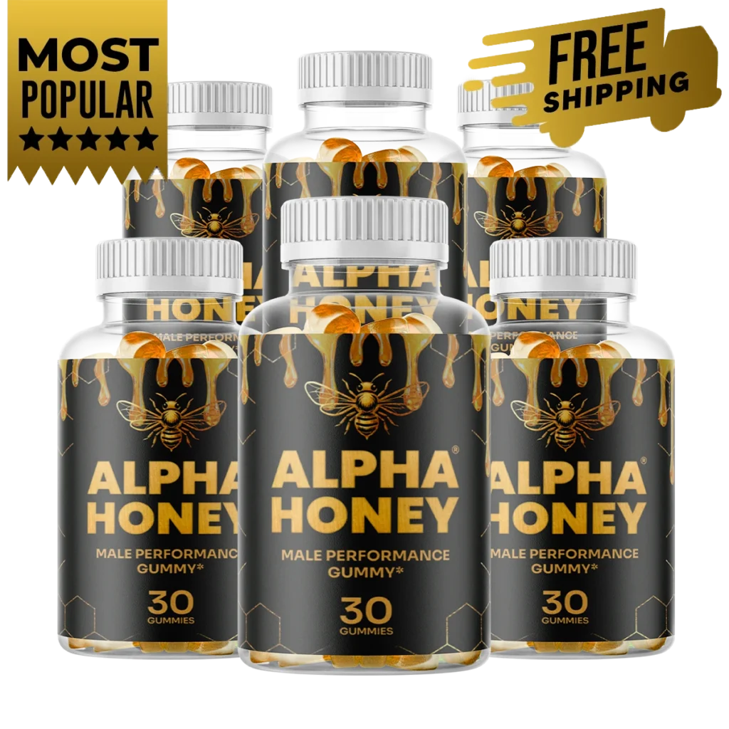 Alpha Honey six bottles