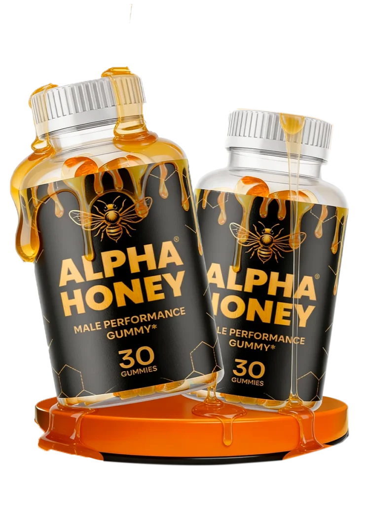 Alpha Honey two bottles